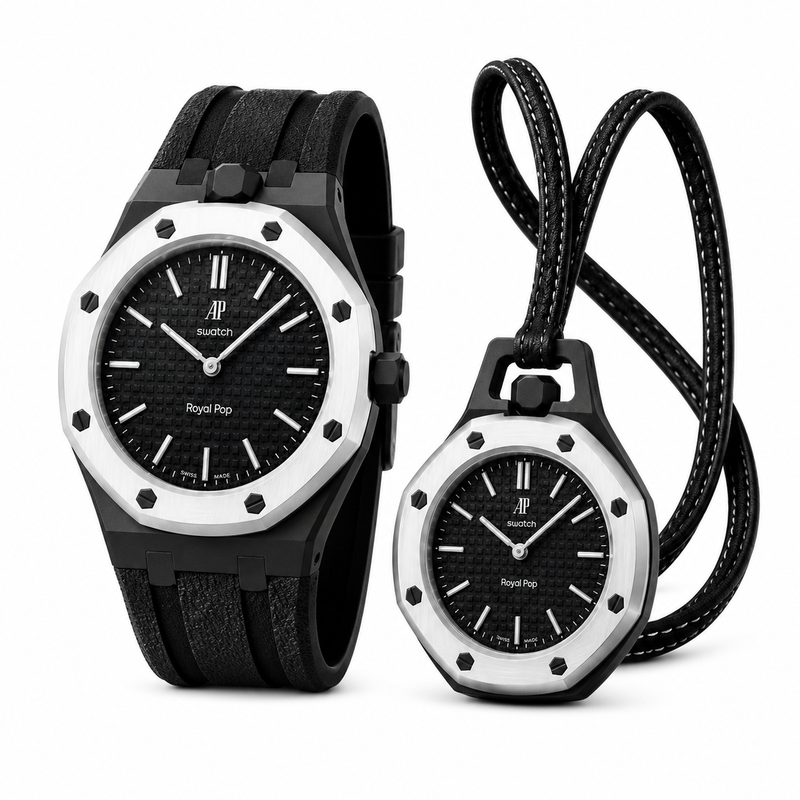 Bundle Royal Pop — OCHO NEGRO (Montre + Bracelet)