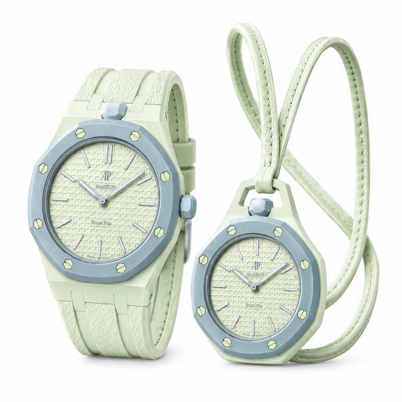 Bundle Royal Pop — BLAUE ACHT (Montre + Bracelet)