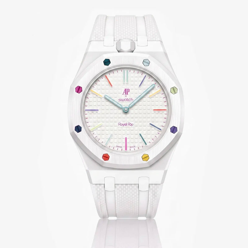 Bundle Royal Pop — HUIT BLANC (Montre + Bracelet)