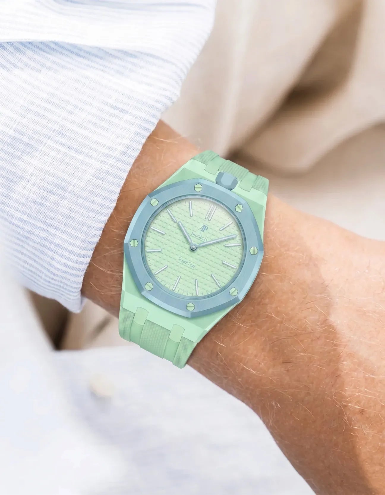 Bundle Royal Pop — BLAUE ACHT (Montre + Bracelet)