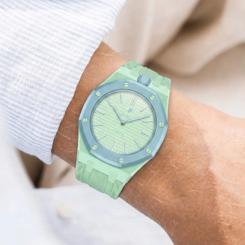 Bundle Royal Pop — BLAUE ACHT (Montre + Bracelet)